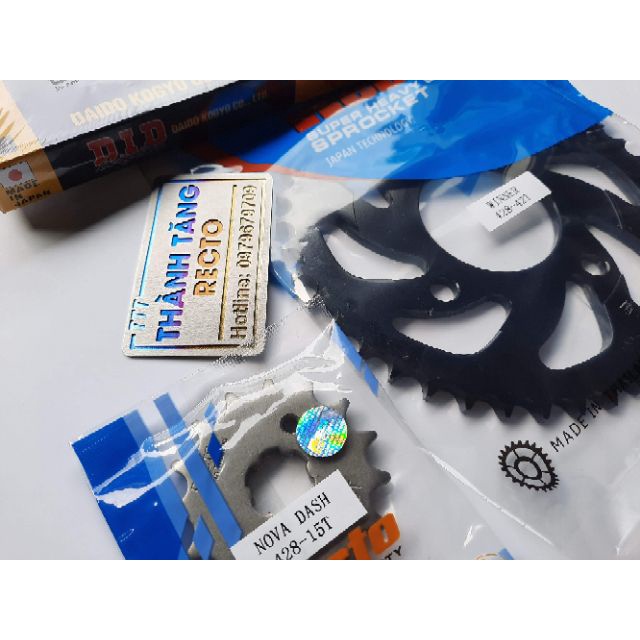 NHÔNG SÊN DĨA WINNER V1/SONIC 150/CBR 150 VERZA DĨA 36,37,38,39,40,41,42,43,44,45,46 SÊN ĐEN DID JAPAN CHÍNH HÃNG>>>