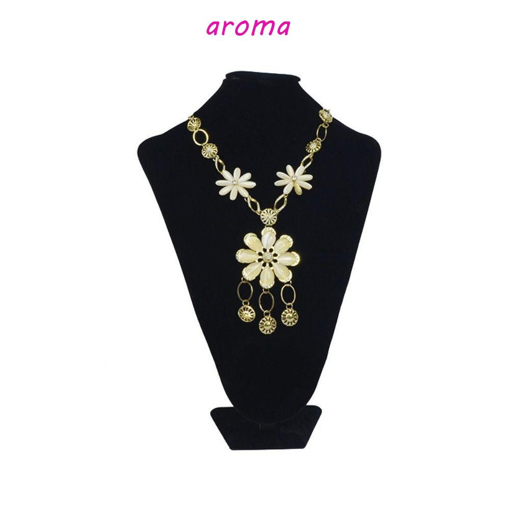 Giá Đỡ Trưng Bày Vòng cổ Bằng Nhung Đơn Giản Sáng Tạo