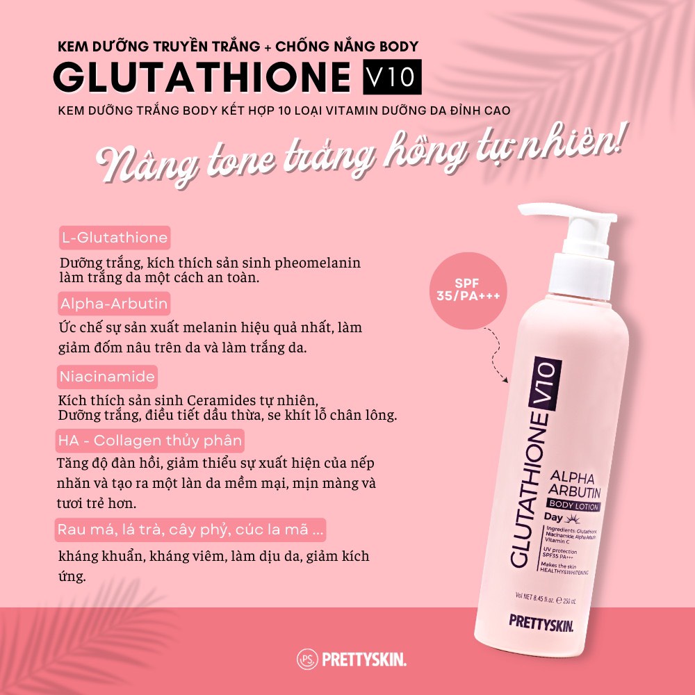 Kem dưỡng da body Pretty Skin Body Lotion 250ml