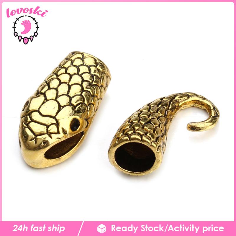 Set 10 Đầu Rắn Bện Vòng Tay DIY Thời Trang Cho Nữ