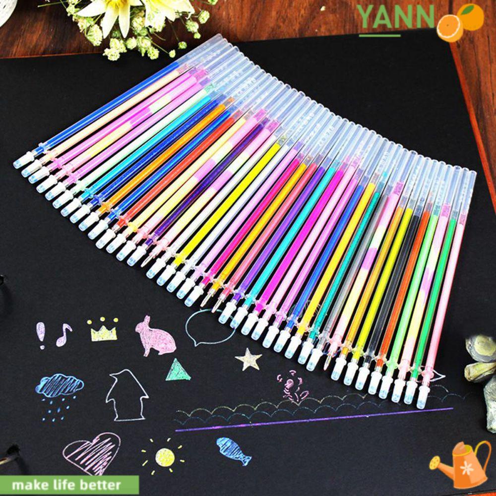 Bộ 24 / 36 / 48 Bút Màu Nước Kèm Cọ Vẽ Tiện Dụng Cho Văn Phòng / Trường Học