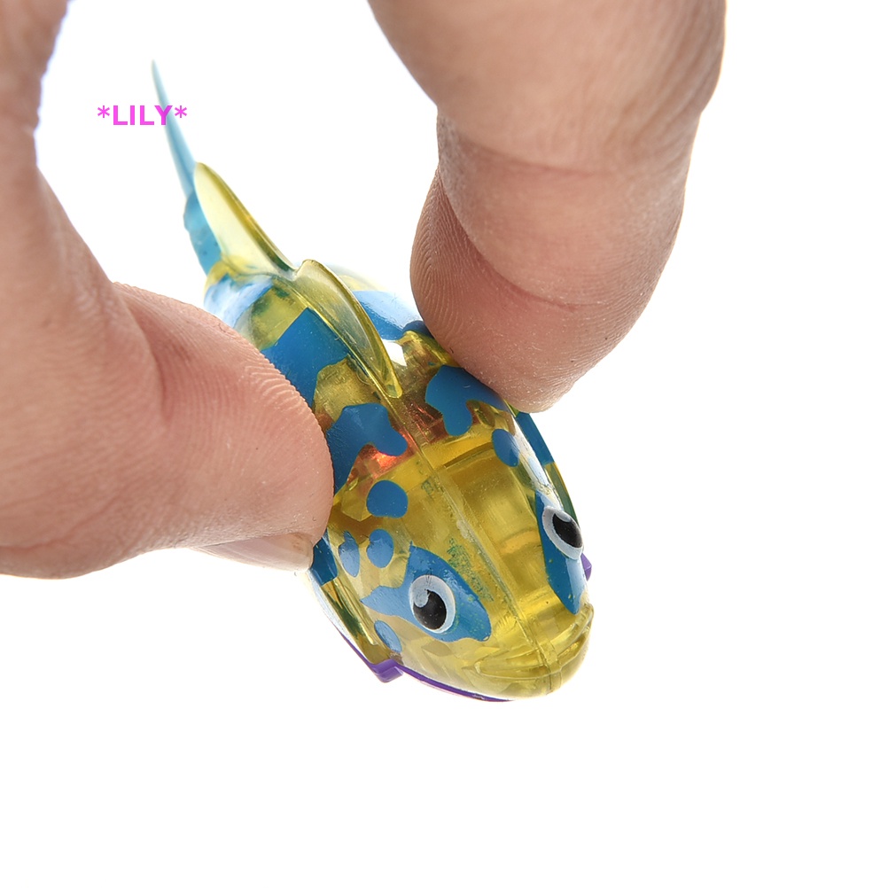 Lily 1x điện tử Pet Robot đồ chơi cá thủy sản Battery Powered cá trẻ em trẻ em Quà tặng uuu