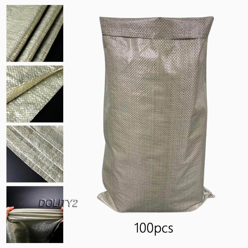 [Dolity2] 100 Túi Cát Dệt Nhiều Màu Cho Dù Bãi Biển Giao Thông