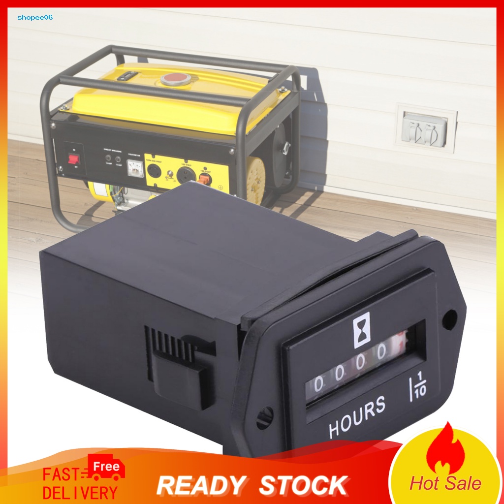 Đồng Hồ Cơ Đo Giờ Chính Xác Cao DC 12V-36V