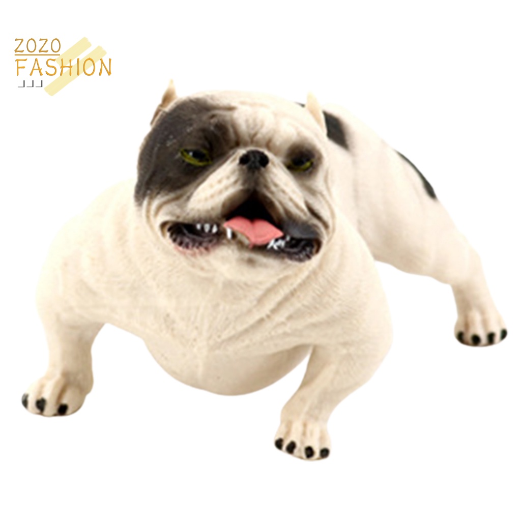 Mô Hình Chó Pitbull Mini Dễ Thương Cho Bé