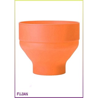 Microwave Foldable Popcorn Bucket Silicone Bowl Creative High Temperature Resistant Large Covered [B/9]
