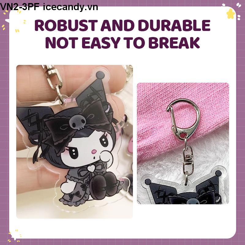 🥟ice🥟SANRIO Móc Chìa Khóa Bằng Acrylic Hình Kuromi MELODY Dễ Thương