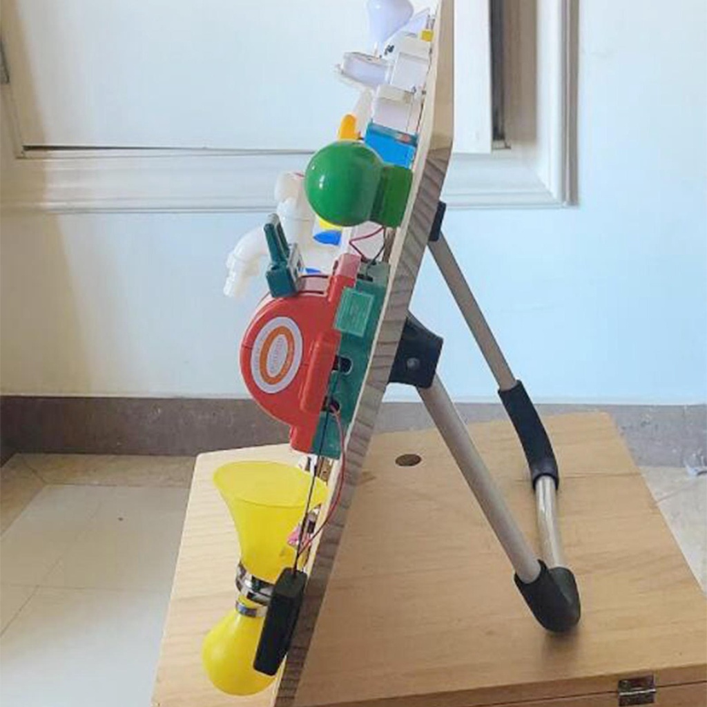 Giá Đỡ Bảng Kỹ Năng Bận Rộn Gấp Lại Được Dành Cho Trẻ Em