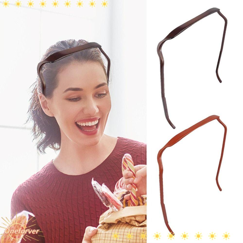 Băng Đô Cài Tóc Loại Lớn Thiết Kế Dày Và Xoăn Dùng Rửa Mặt Tiện Lợi