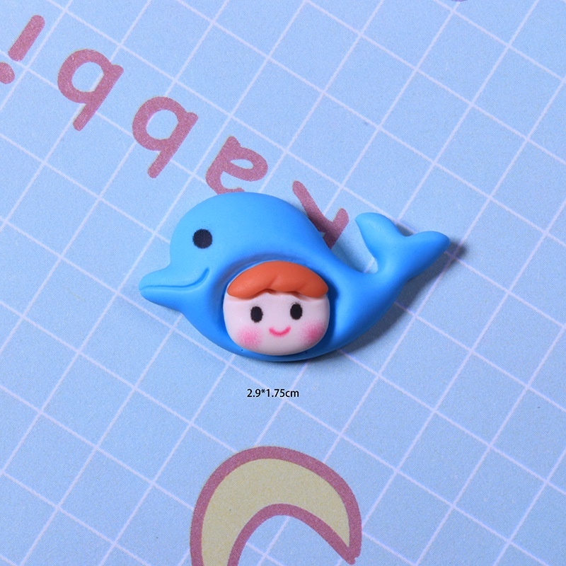 Set 10 Móc Khóa Hình Động Vật Hoạt Hình Xinh Xắn