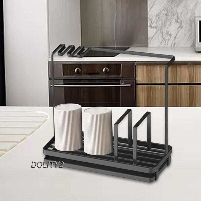 [Dolity2] Giá Treo Khăn Lau Chén Dĩa Thiết Kế Đáy Rỗng Thoát Nước Siêu Bền