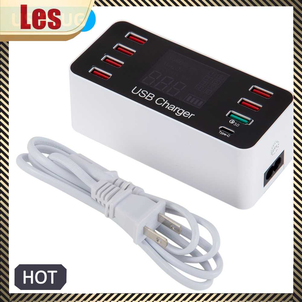 Bộ SạC ĐiệN ThoạI 40W NhiềU CổNg USB TiệN DụNg