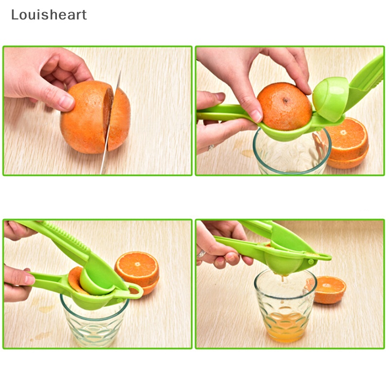1 Dụng Cụ Ép Nước Cam Chanh Cầm Tay Louisheart 2 Trong 1
