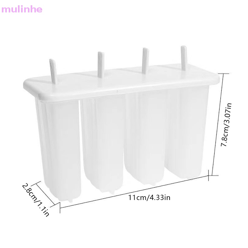 Khuôn Làm Kem Que Có Nắp Đậy DIY