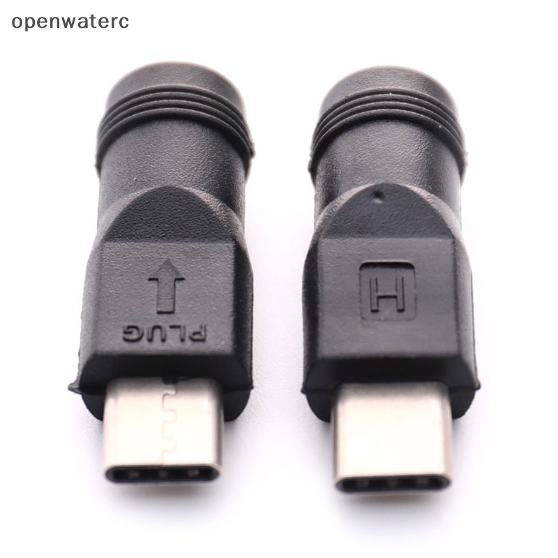 Đầu Nối Chuyển Đổi Nguồn Điện DC 5.5x2.1mm Female Sang USB Type C Male vn