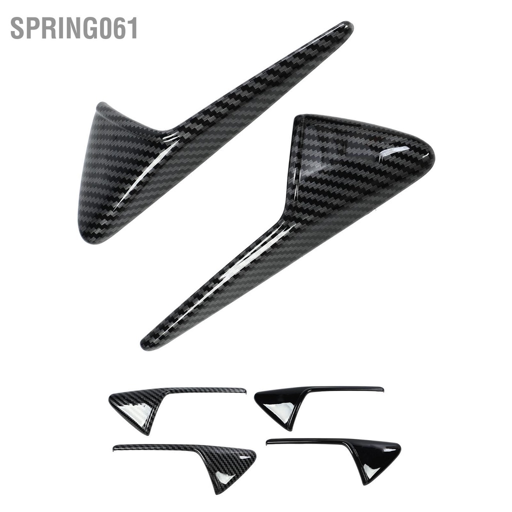 Spring061 2 chiếc Vỏ Camera Bên Đánh Dấu Bật Tín Hiệu Có Thay Thế cho Mẫu Tesla Model Y