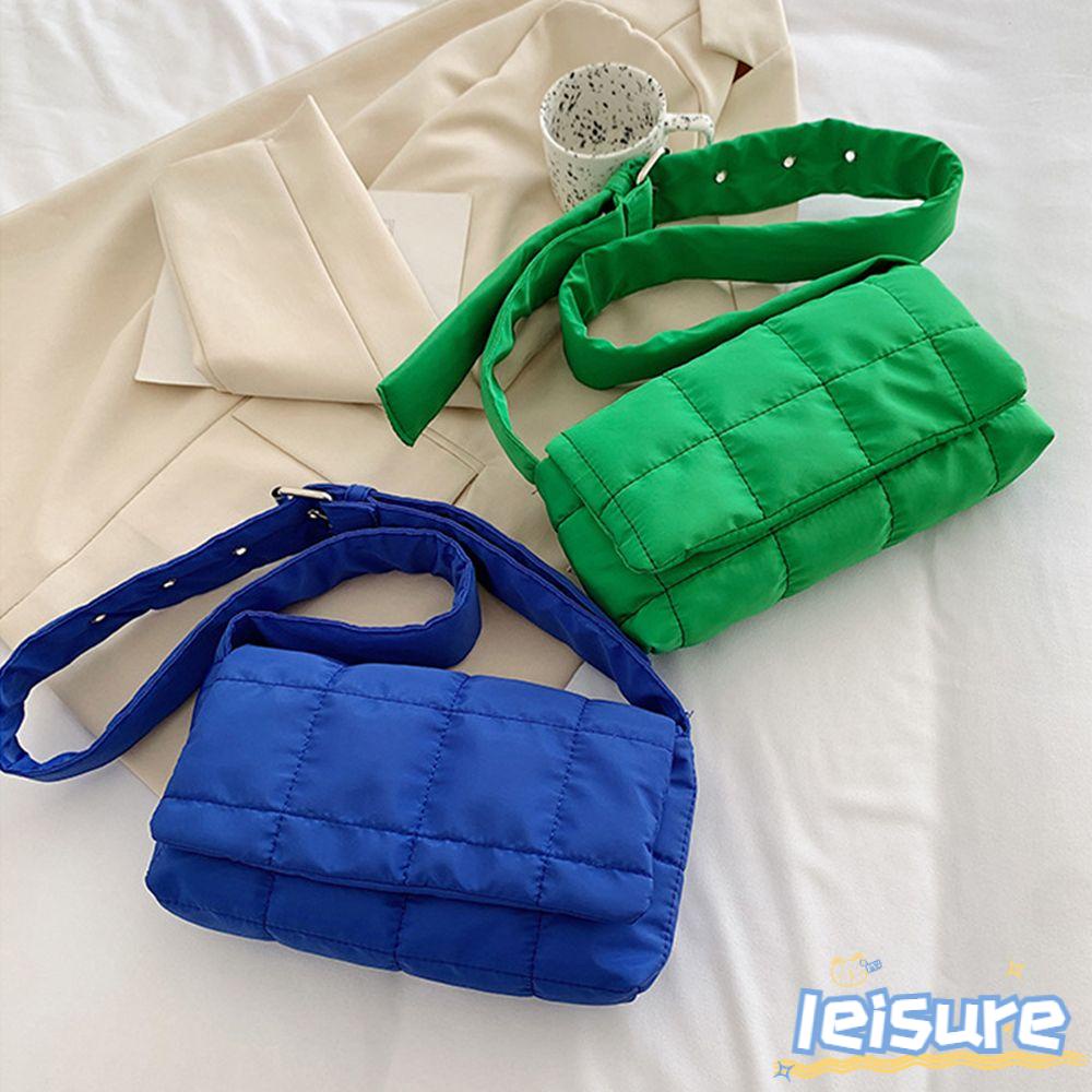 Túi Xách Đeo Vai Cỡ Lớn Chất Liệu Cotton Họa Tiết Sọc Caro Thời Trang Mùa Đông