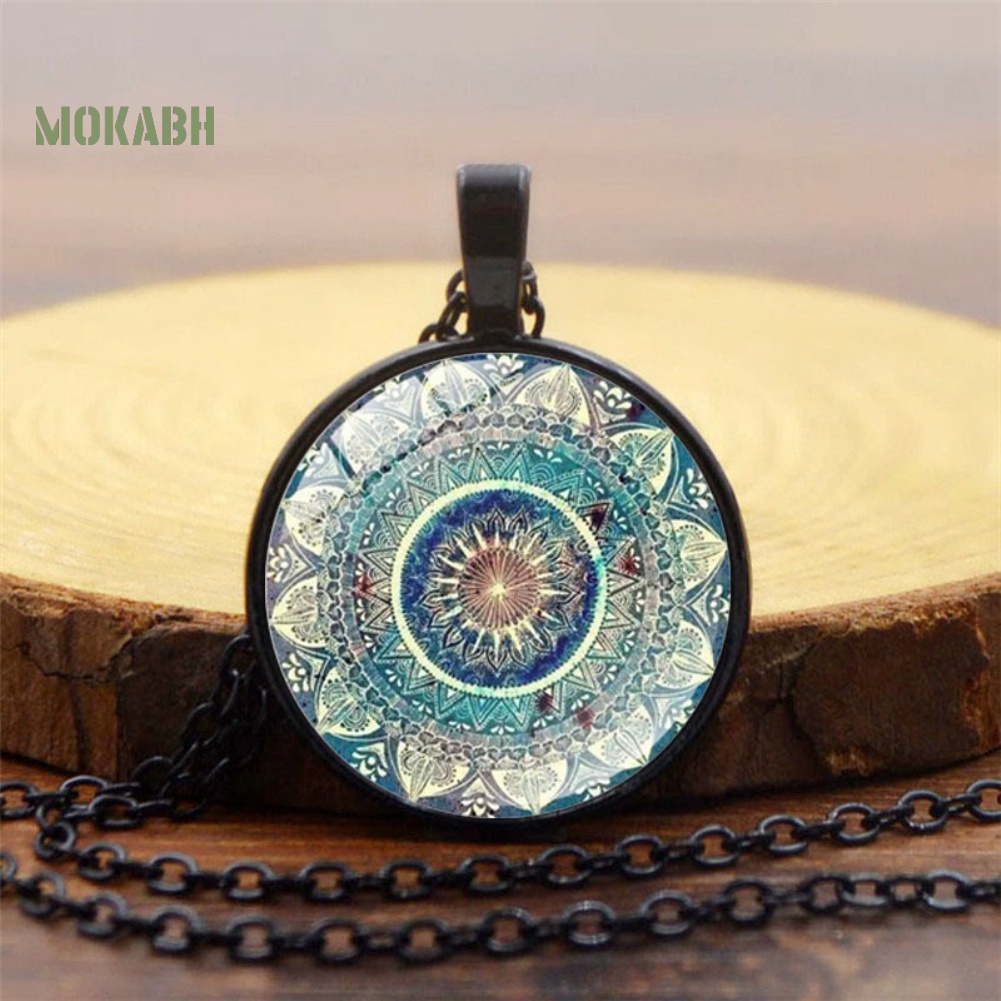 (Hot) Vòng cổ DạNg KíNh Cabochon Phong CáCh Vintage