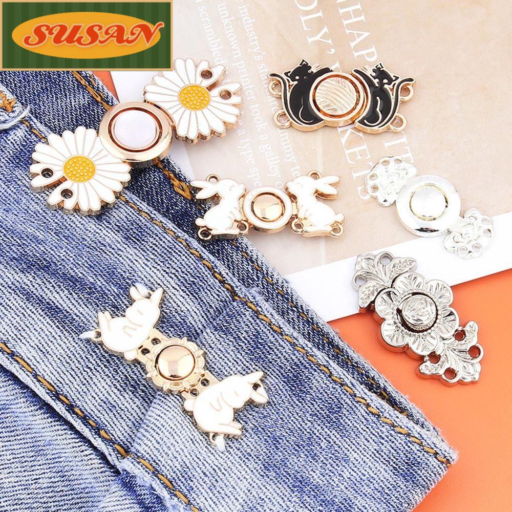 Set 6 Cặp Kẹp Thắt Lưng Có Thể Điều Chỉnh Tiện Dụng Dành Cho Nữ