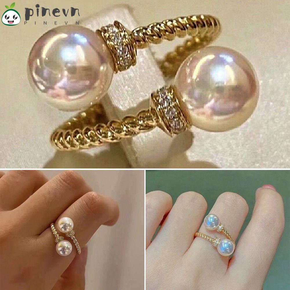 Nhẫn Đính Đá Thời Trang Thanh Lịch Dành Cho Nữ