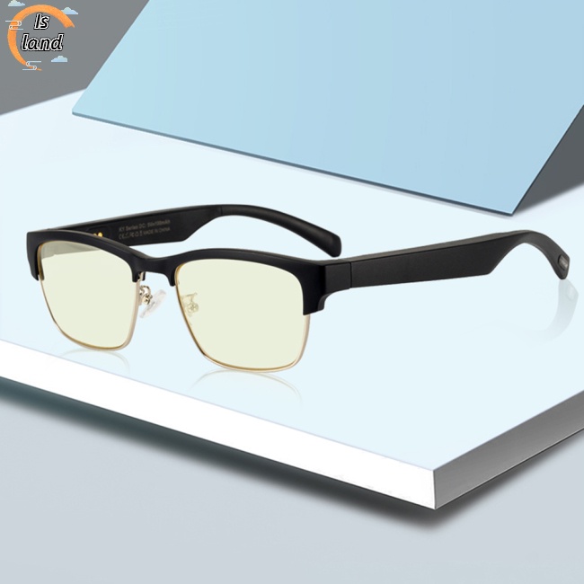 Mắt Kính Thông Minh Kết Nối Bluetooth Kèm Tai Nghe Gọi Rảnh Tay Gọn Nhẹ Chống Thấm Nước