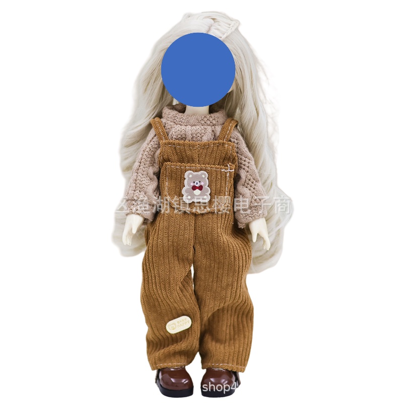 Đầm Công Chúa BJD 1 / 6 Thời Trang Xinh Xắn Cho Búp Bê 30cm