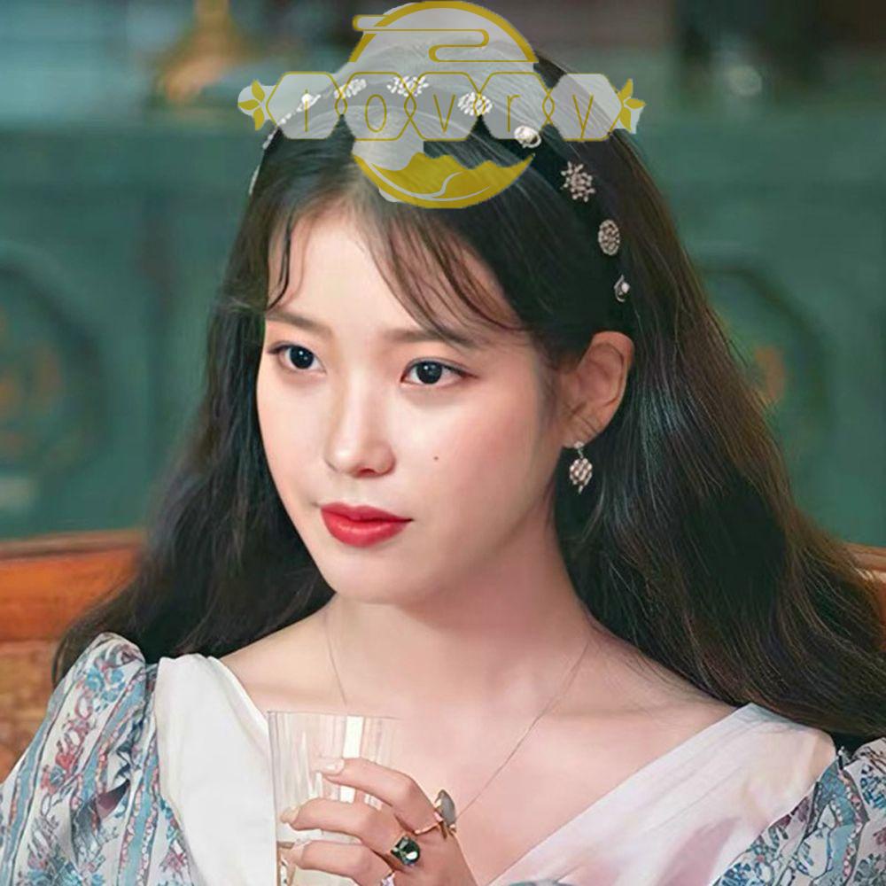 Băng Đô Cài Tóc Màu Đen Ngà Phong Cách Cổ Điển Thời Trang Cho Nữ|Băng Đô Cài Tóc Phong Cách Vintage Ngọt Ngào