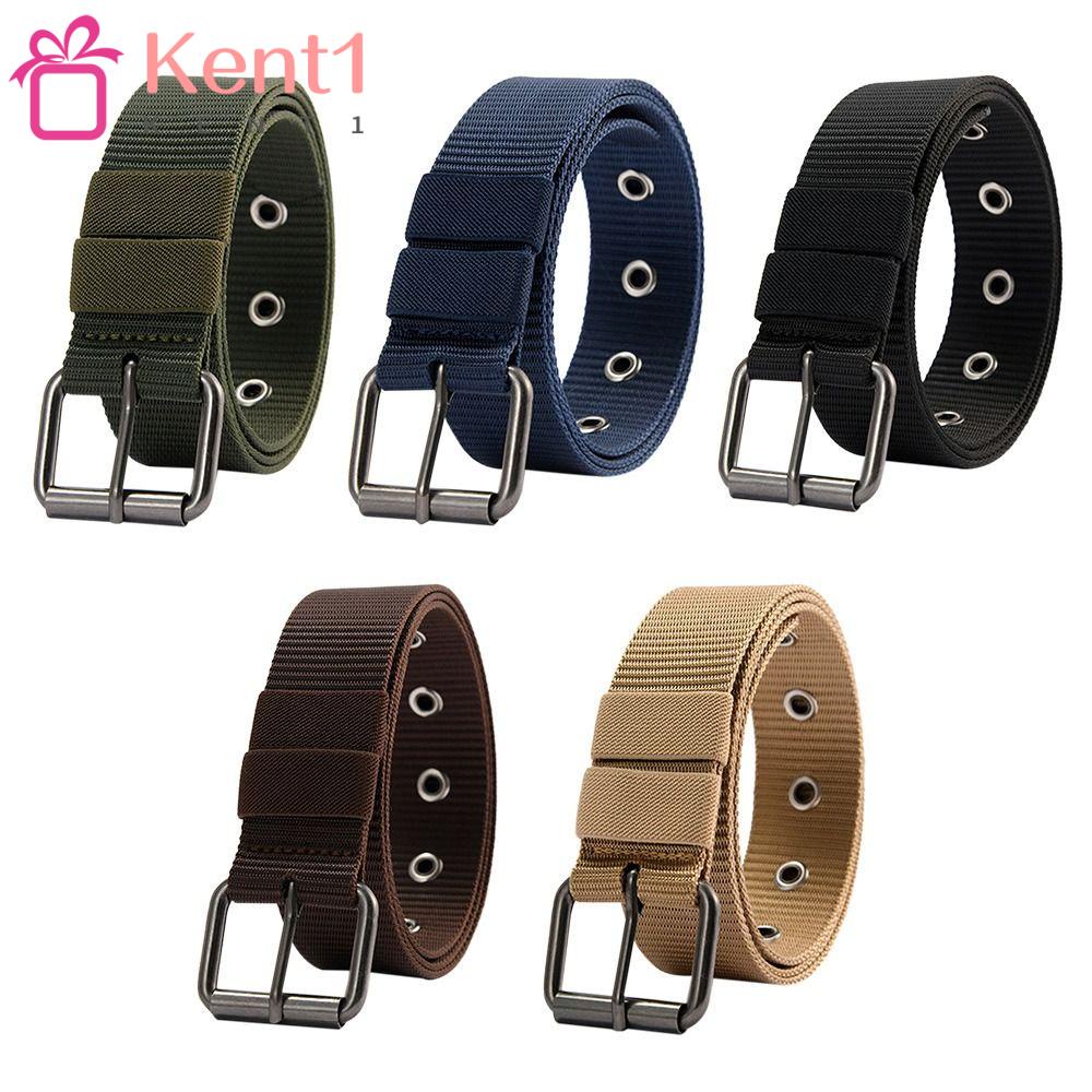Thắt Lưng Bện Dây Chất Liệu Nylon Canvas Nilon Phong Cách Cao Bồi Cổ Điển KENT1