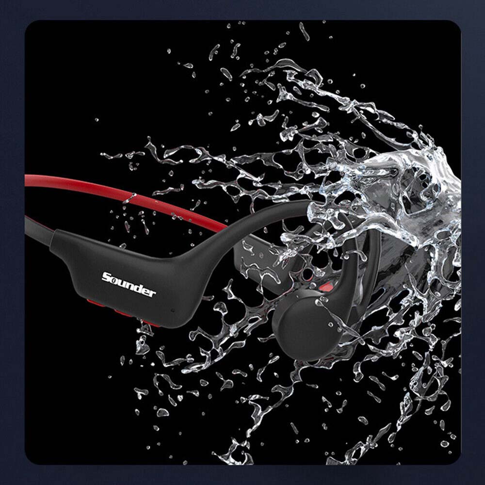 X6 Swimming Bone Conduction Headphones Bluetooth Earphone TWS 32GB MP3 Music Player IPX68 Waterproof Earbuds Fitness Sport Headset