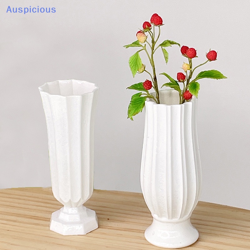 Bình Hoa Mini Bằng Nhựa Resin Tỉ Lệ 1 / 6 Trang Trí Nhà Búp Bê