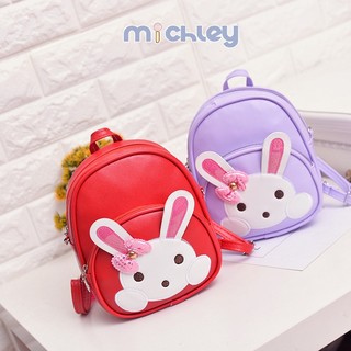 Ba lô mini bằng da phong cách hàn quốc dễ thương dành cho các bé