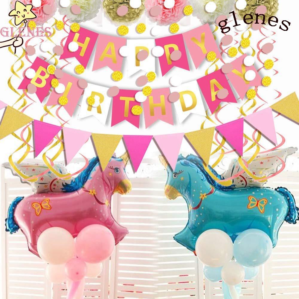 1 Set Dây Treo Trang Trí Chữ Happy Birthday