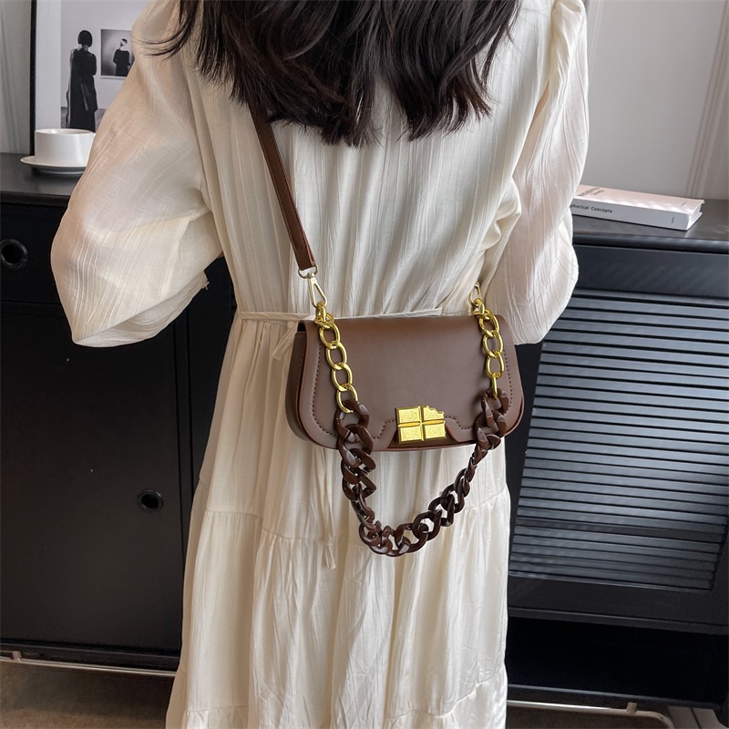 Túi Đeo Chéo Dây Xích Thời Trang Xuân Hè Cao Cấp Cho Nữ