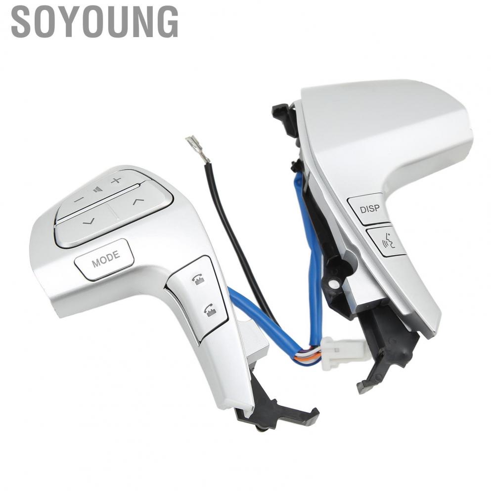 Soyoung 84250-60180  Steering Wheel Control Switch Stable Multifunctional for Garage Replacement CAMRY ACV4 AHV41 2006‑2011 Car Shop