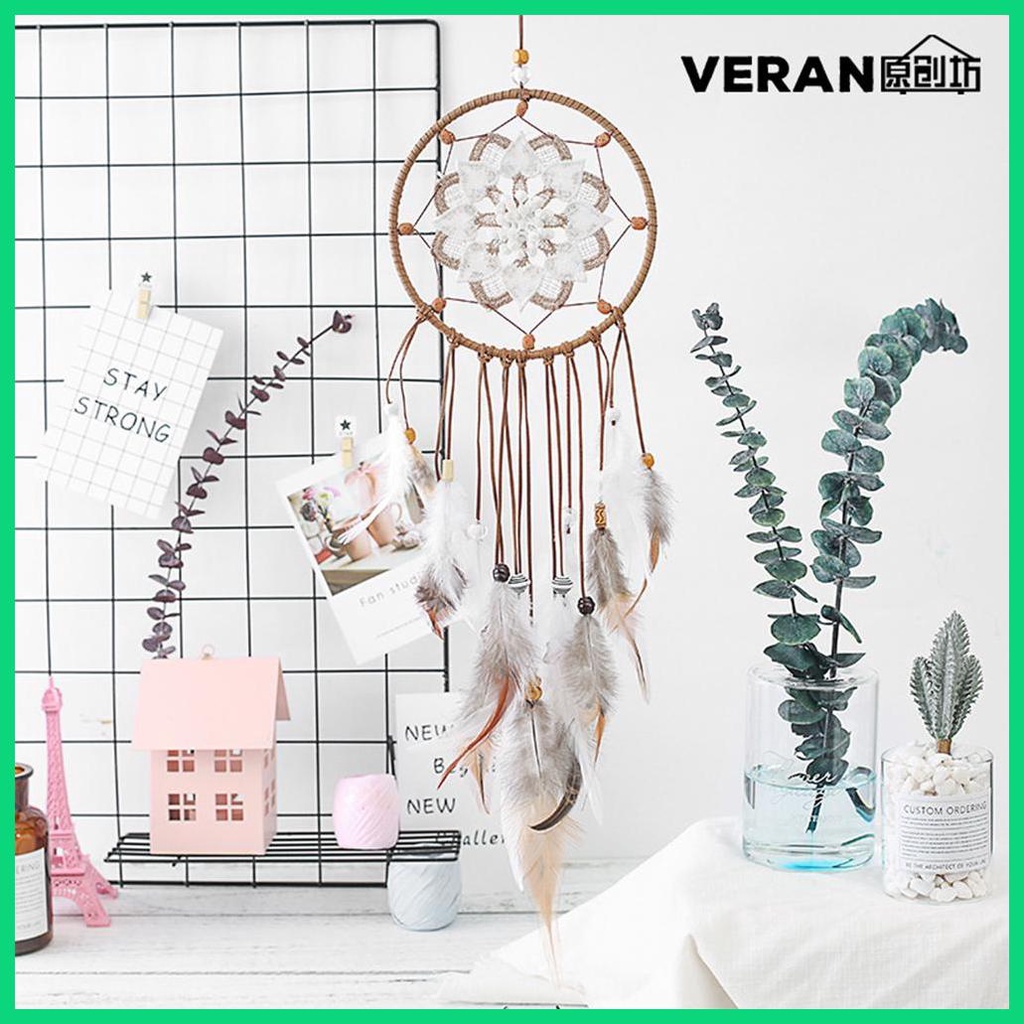 Lưới Bắt Giấc Mơ Treo Trang Trí Đa Dụng