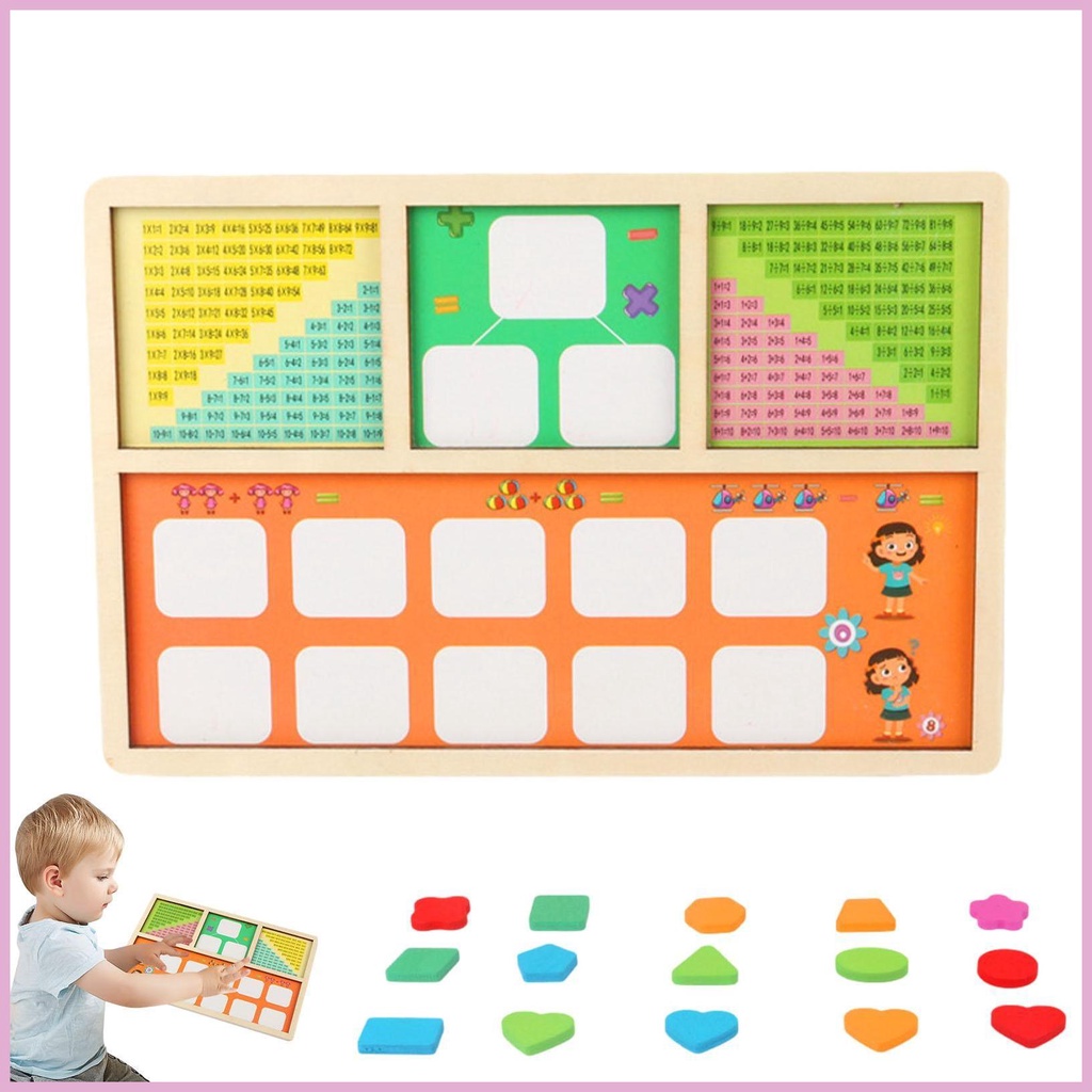 Bộ Đồ Chơi Đếm Số Học Toán Theo Phương Pháp Montessori Cho Bé