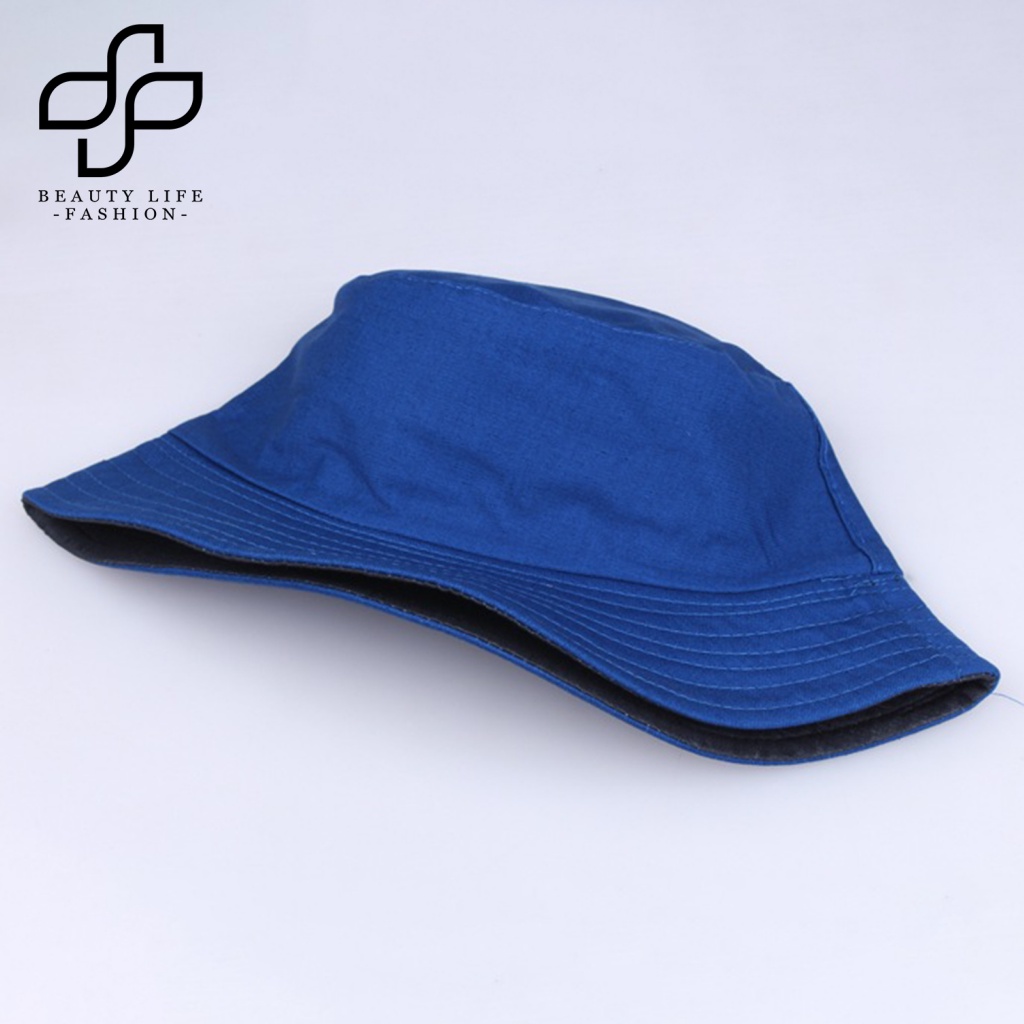 Nón Tai Bèo Cotton Màu Sắc Đơn Giản Unisex