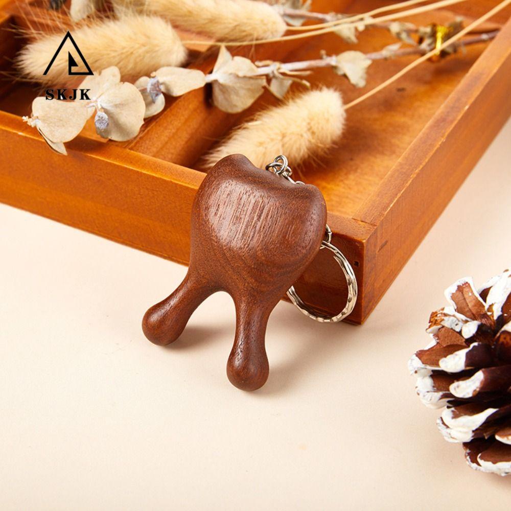 Dụng Cụ Cạo Gió Mini Bằng Gỗ Châm Cứu Mát Xa Nâng Mũi