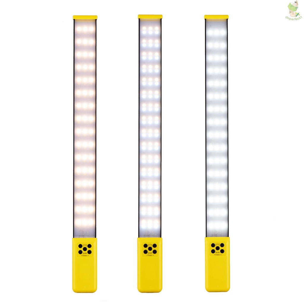Lightweight Handheld LED Light Tube Photography Fill-in Light Lamp 3000K-5700K Dimmable CRI95 Built-in Rechargeable Batt   Came-6.5