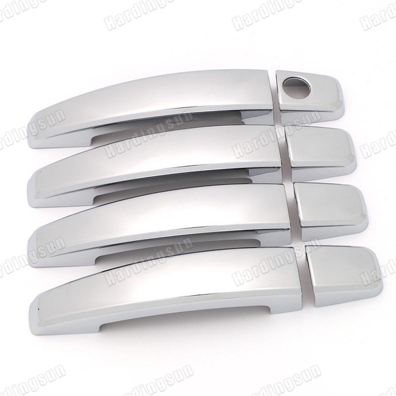 Ốp Bọc Tay Nắm Cửa Xe Hơi Chevrolet Cruze / Captiva 2006-2013 Camaro 2010-2015 Spark 2009-2011 Bằng Chất Liệu Sợi Các Bon