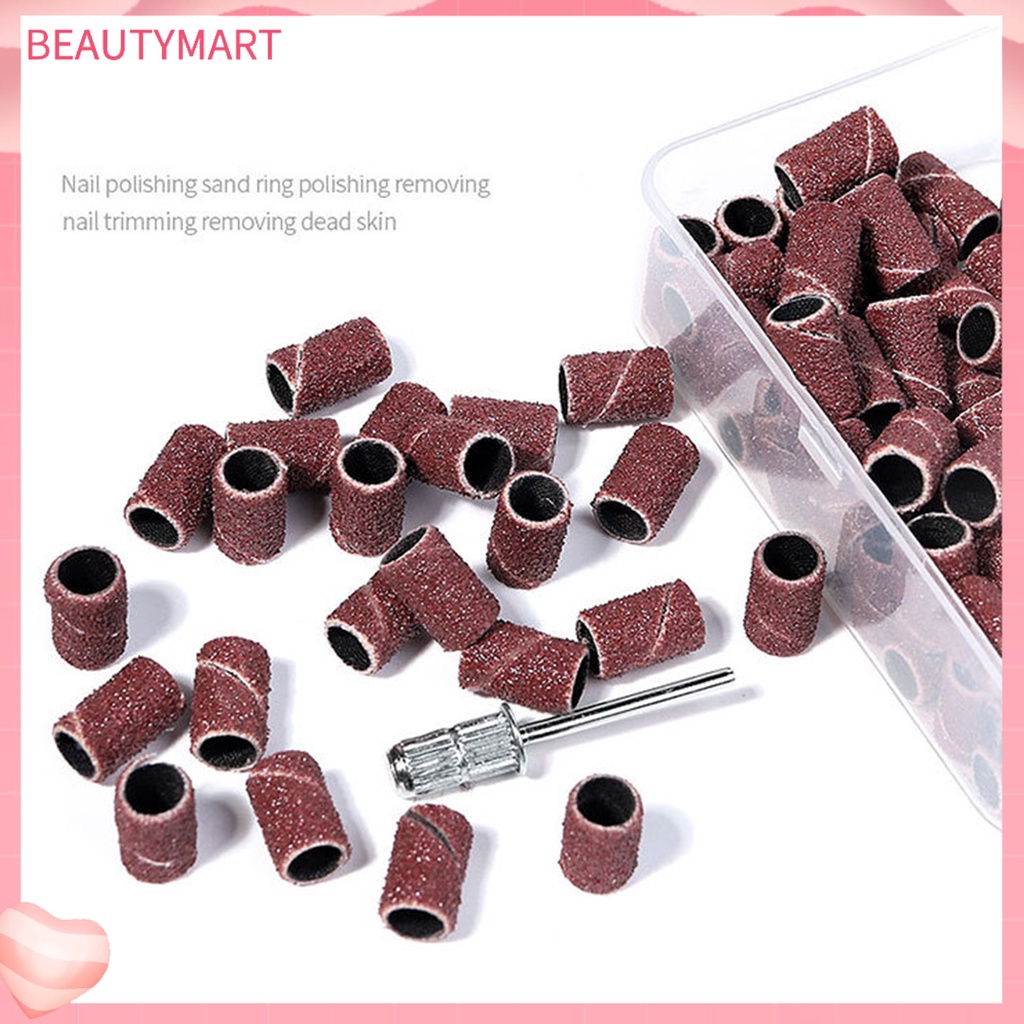 1 Hộp Vòng Cát Đánh Bóng Mài Móng Tay Đa Năng Độ Bền Cao