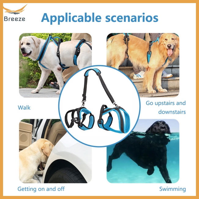 Đai Yếm Đeo Chân Giúp Hỗ Trợ Tăng Khả Năng Chống Chấn Thương Cho Thú Cưng