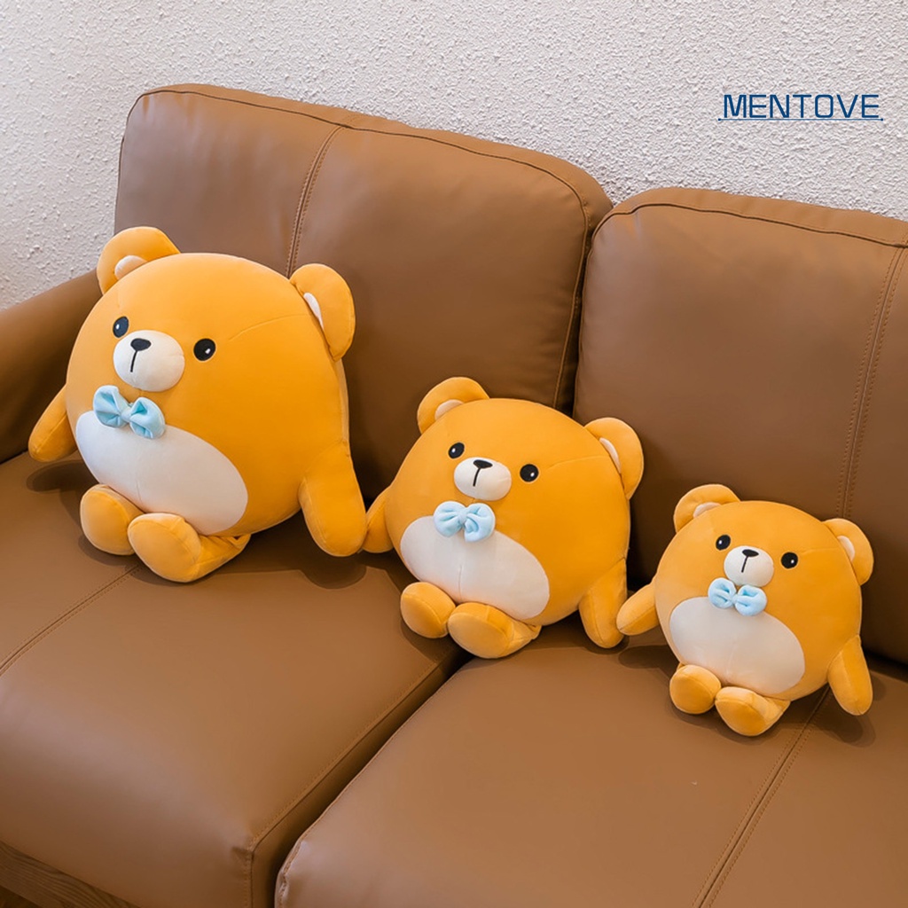 Gấu Nhồi Bông Bằng Cotton Mềm Mại Dễ Thương Trang Trí Nhà Cửa