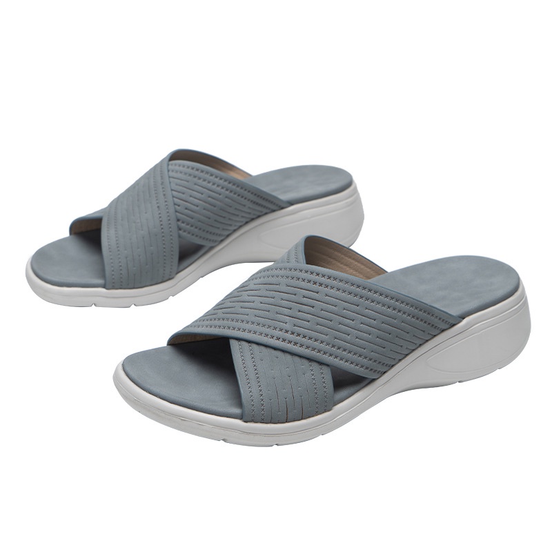 Xăng đan Đế Mềm Dày Phong Cách Bohemian Dành Cho Nữ