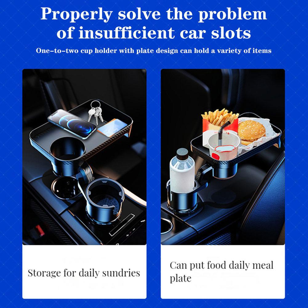 Giá Đỡ Cốc / Thức Ăn Xoay 360 Độ T6C7 Chuyên Dụng Cho Xe Hơi