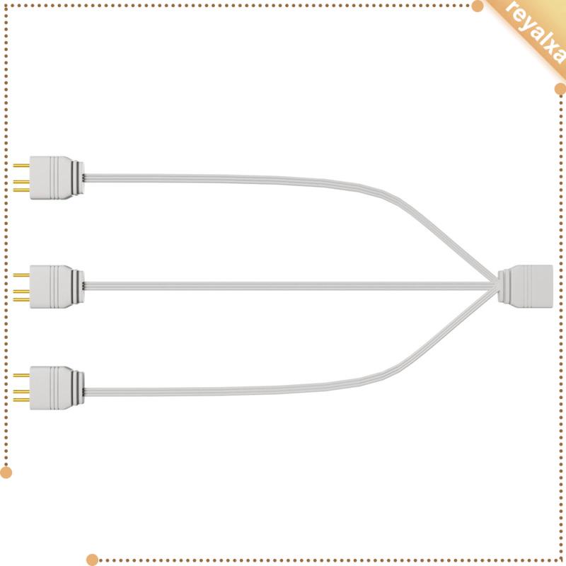 Cáp Chia Nguồn ARGB 5V 3Pin 1 Sang Ba / 4 Chuyên Dụng Cho Máy Tính Để Bàn