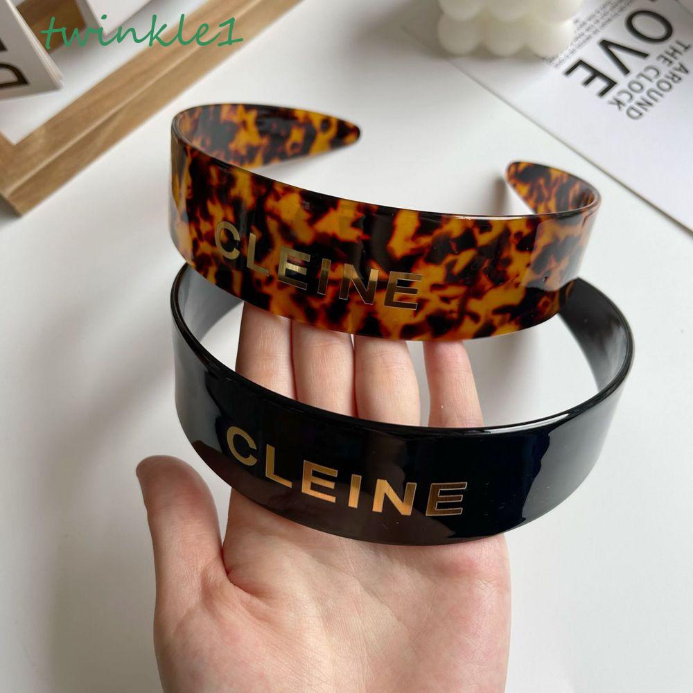 Băng Đô Cài Tóc Axit Acetic Họa Tiết Da Báo Phong Cách Hàn Quốc Ngọt Ngào