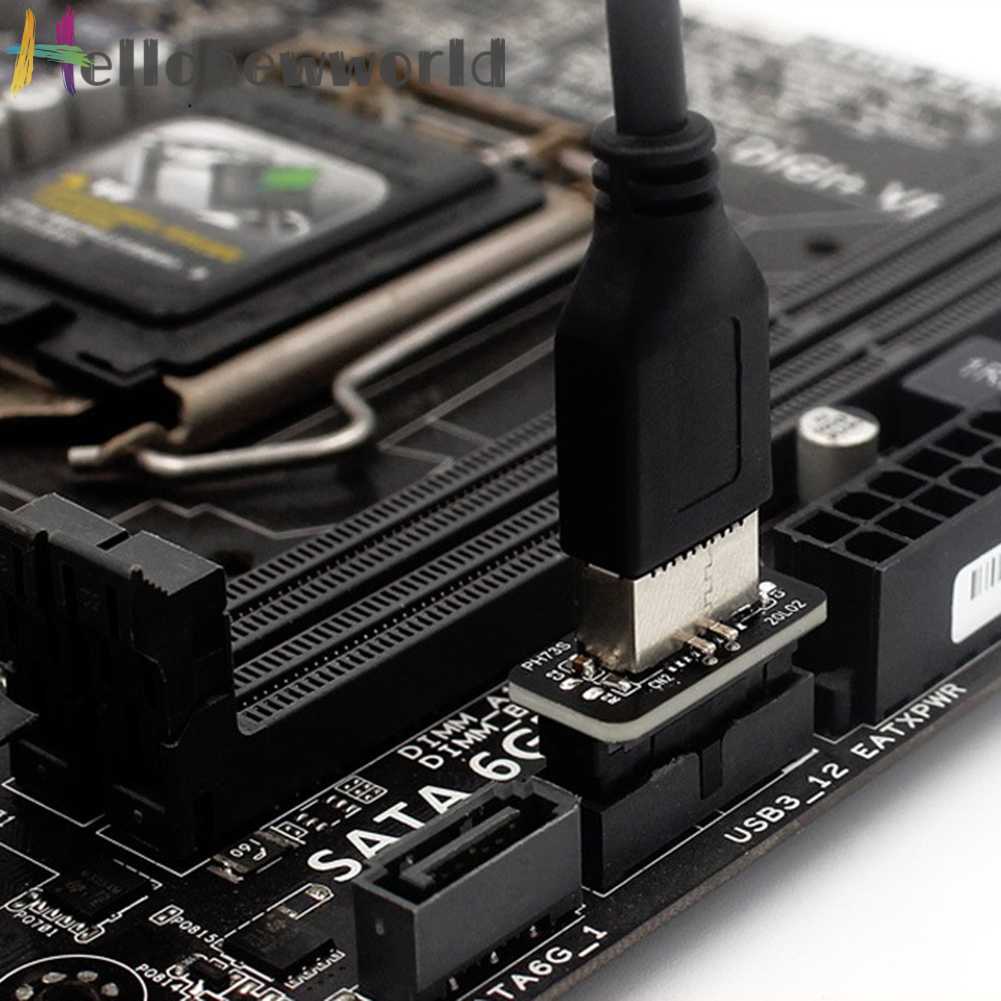 Đầu Chuyển Đổi USB 3.0 19P / 20P Sang TYPE E Chất Lượng Cao