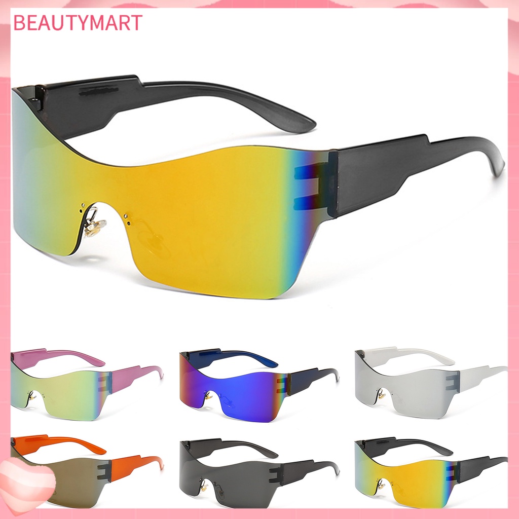 Kính Mát Trong Suốt Chống Tia UV / Bụi Bẩn / Gió Bảo Vệ Mắt Tiện Dụng Cho Nữ