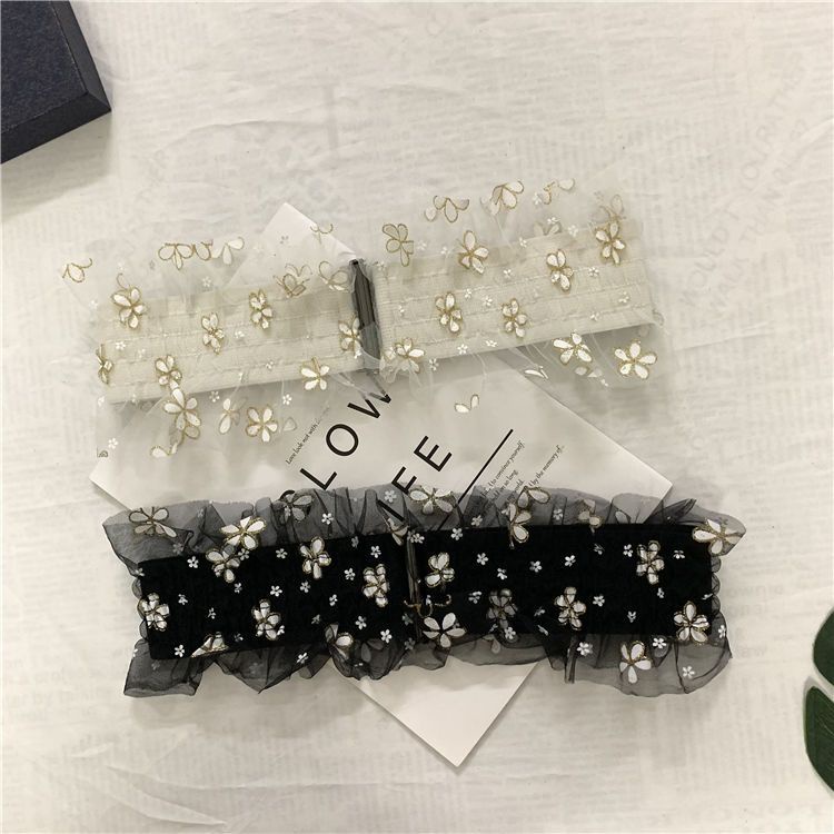 Thắt Lưng Phối Ren Co Giãn Thời Trang Dành Cho Nữ